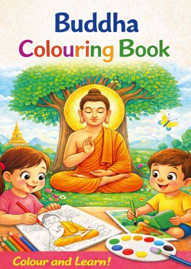 Buddha Colouring Book