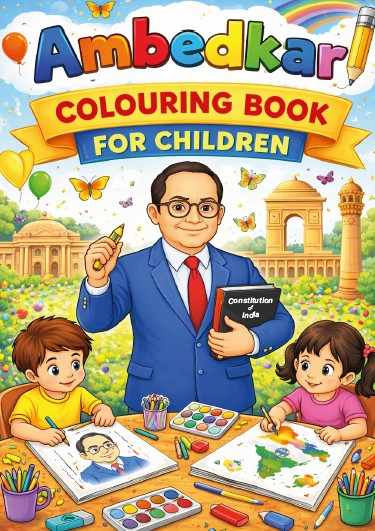 Dr. B.R. Ambedkar Colouring Book